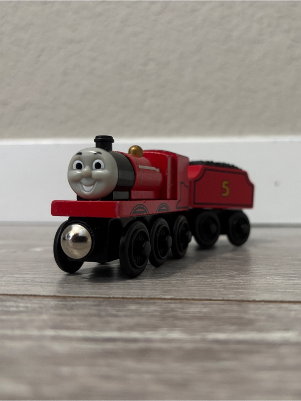 Wooden James and Tender Display Only 2003 - Thomas & Friends